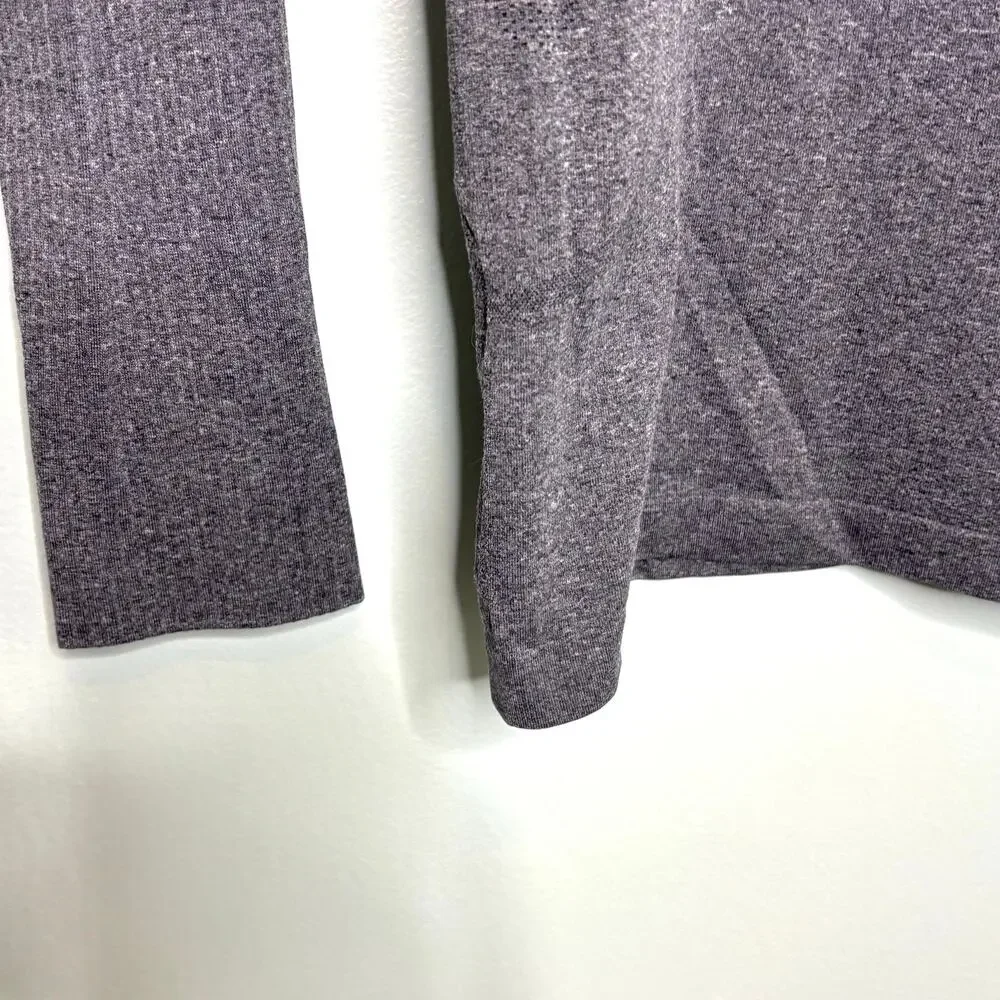 Lululemon Women’s Long Sleeve Swiftly Tech Gray Crew Neck Shirt 6